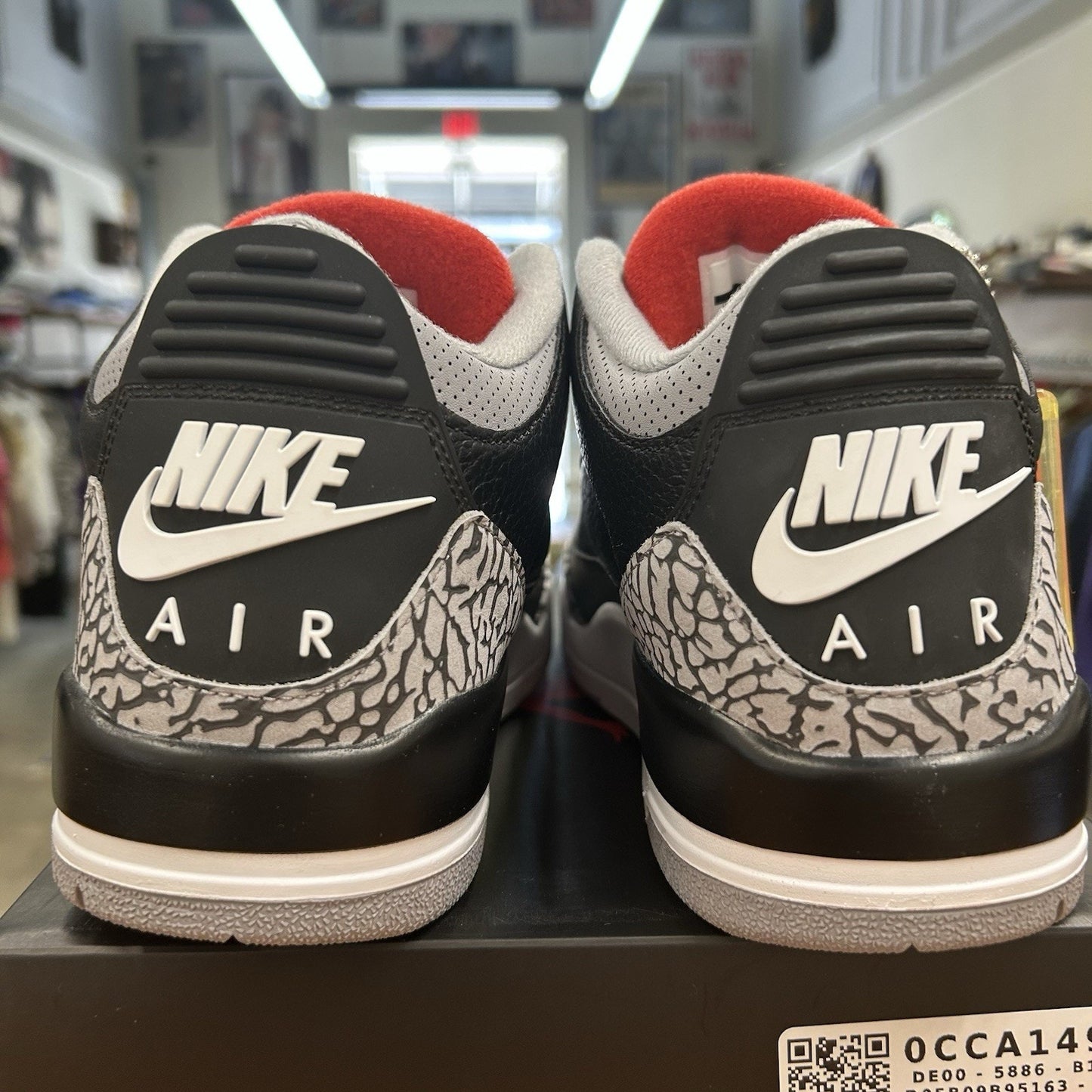 Size 10 - Jordan 3 Retro OG Mid Black Cement