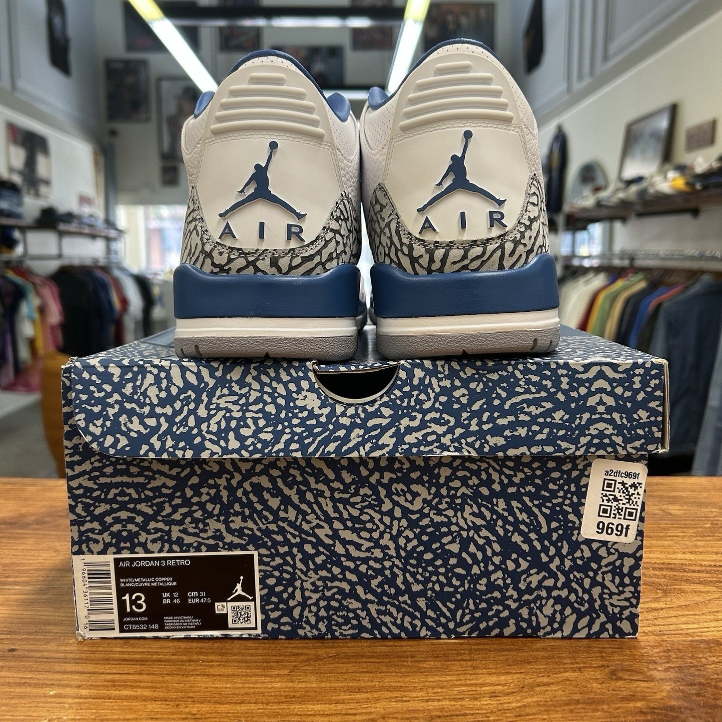 Size 13 - Jordan 3 Retro Mid Washington Wizards