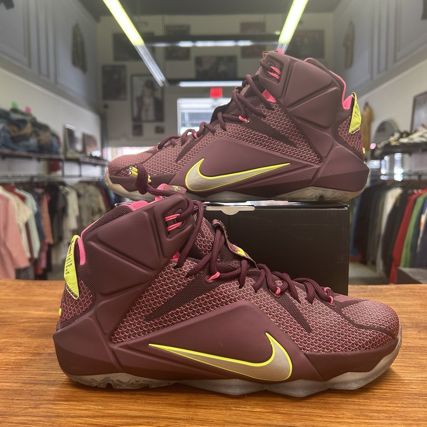 Size 10.5 - Nike LeBron 12 Double Helix NEW