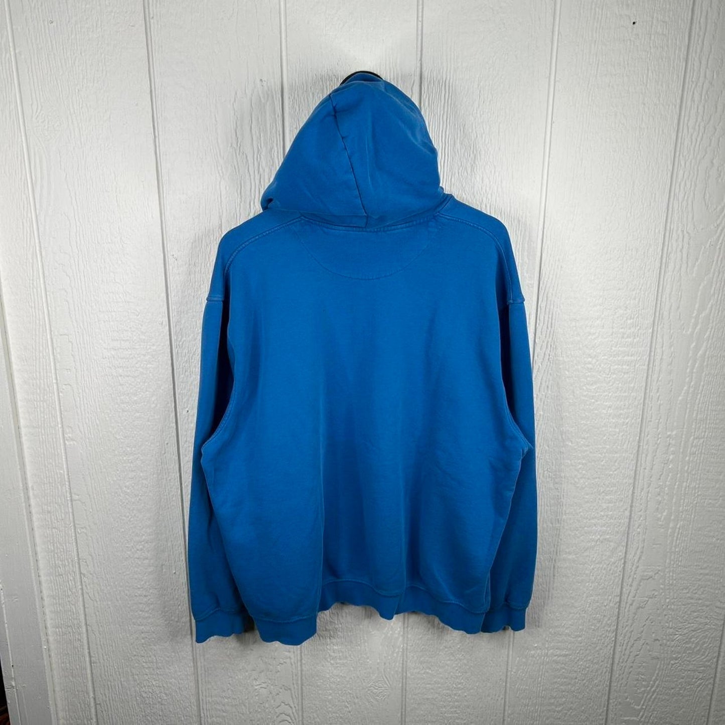 Y2K Nike Light Blue Oversized Streetwear Hoodie (XL)