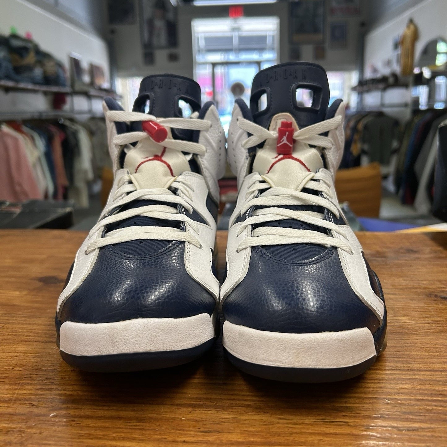 Size 9.5 - Air Jordan 6 Retro 2012 Olympic OG All