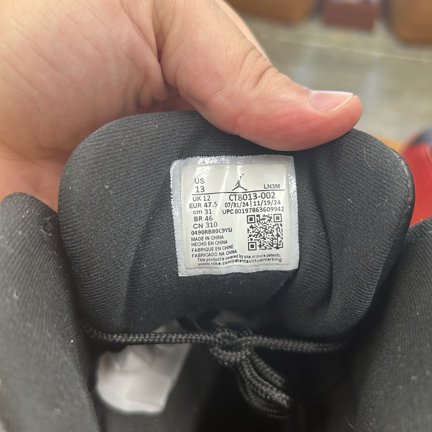 Size 13 - Air Jordan 12 Retro 2025 Flu Game