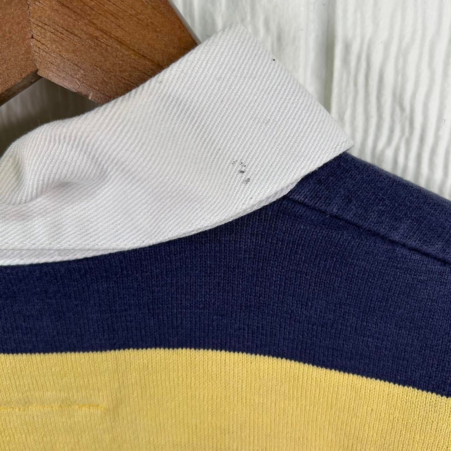 Vintage 90’s 1/4 Button-Down Rugby Jersey (M)