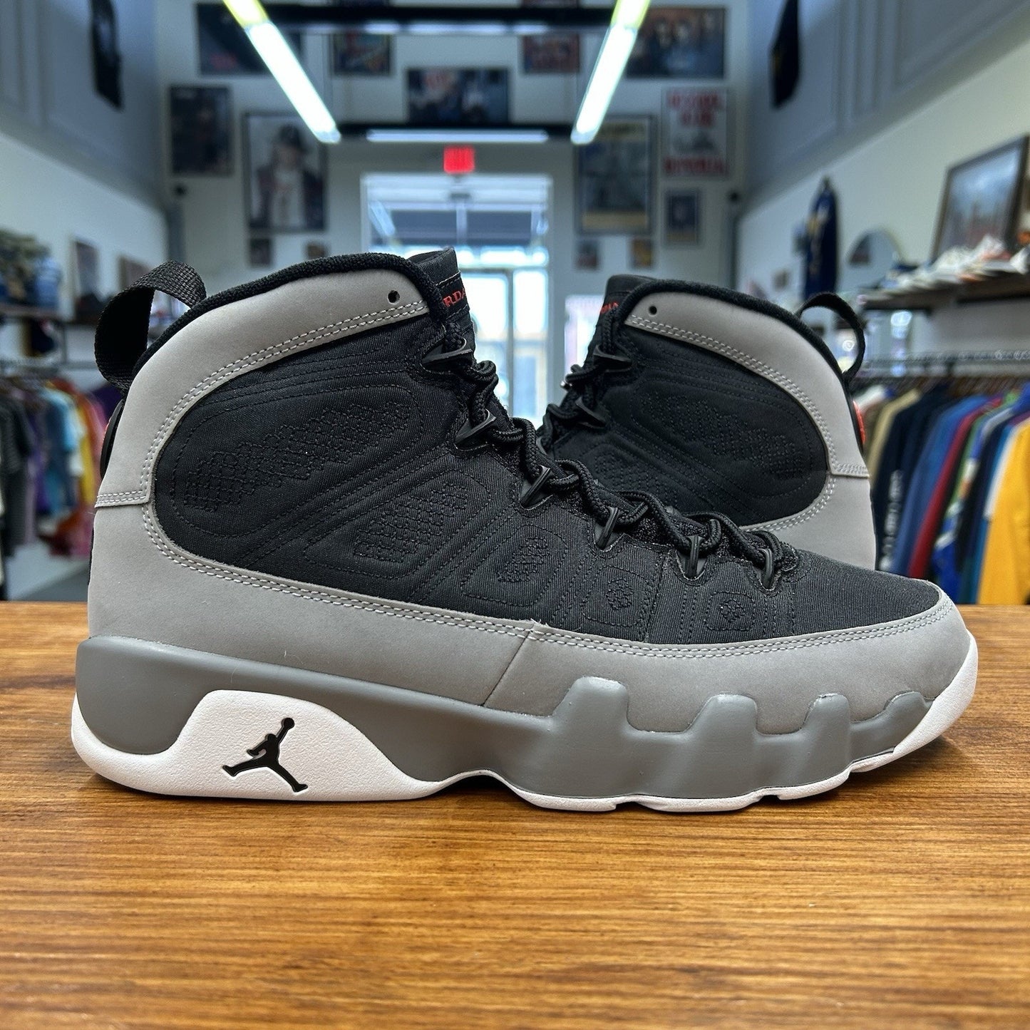 Size 9.5 - Jordan 9 Retro Particle Gray