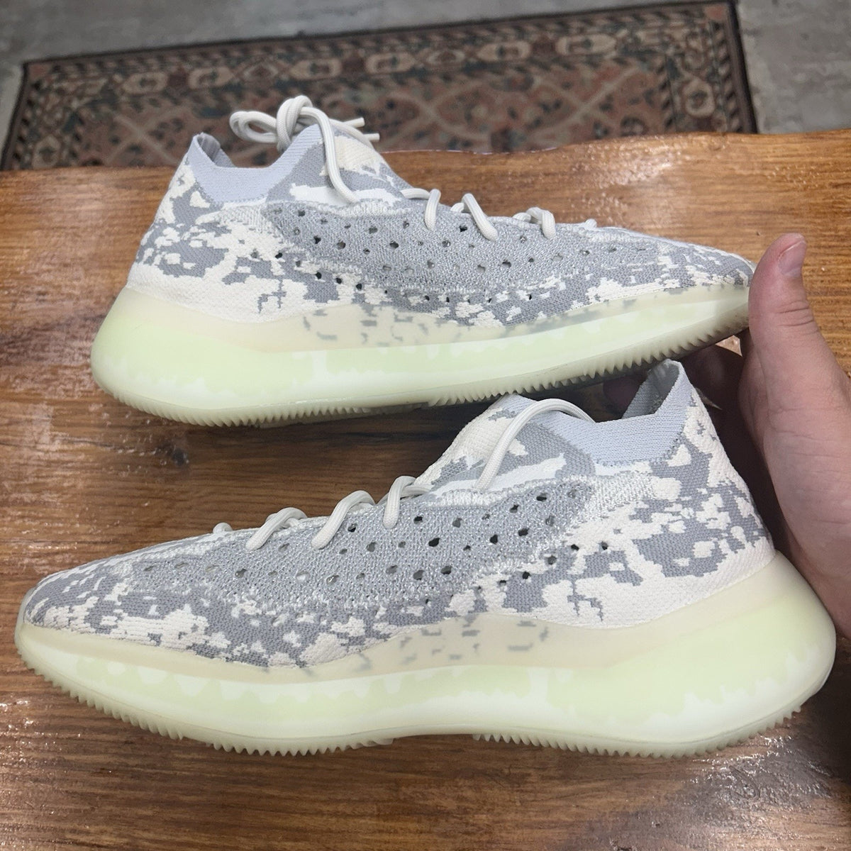 Size 12 - adidas Yeezy Boost 380 Alien Lightly Worn OG All No Stains