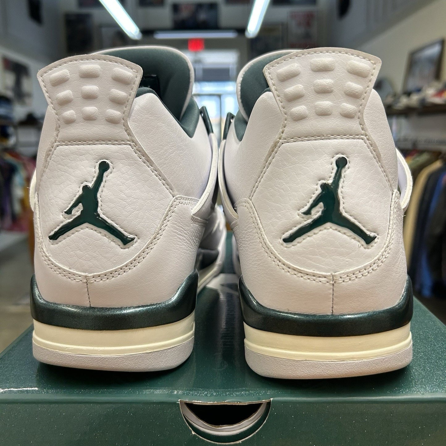 Size 10 - Air Jordan 4 Retro Oxidized Green Worn Once OG All