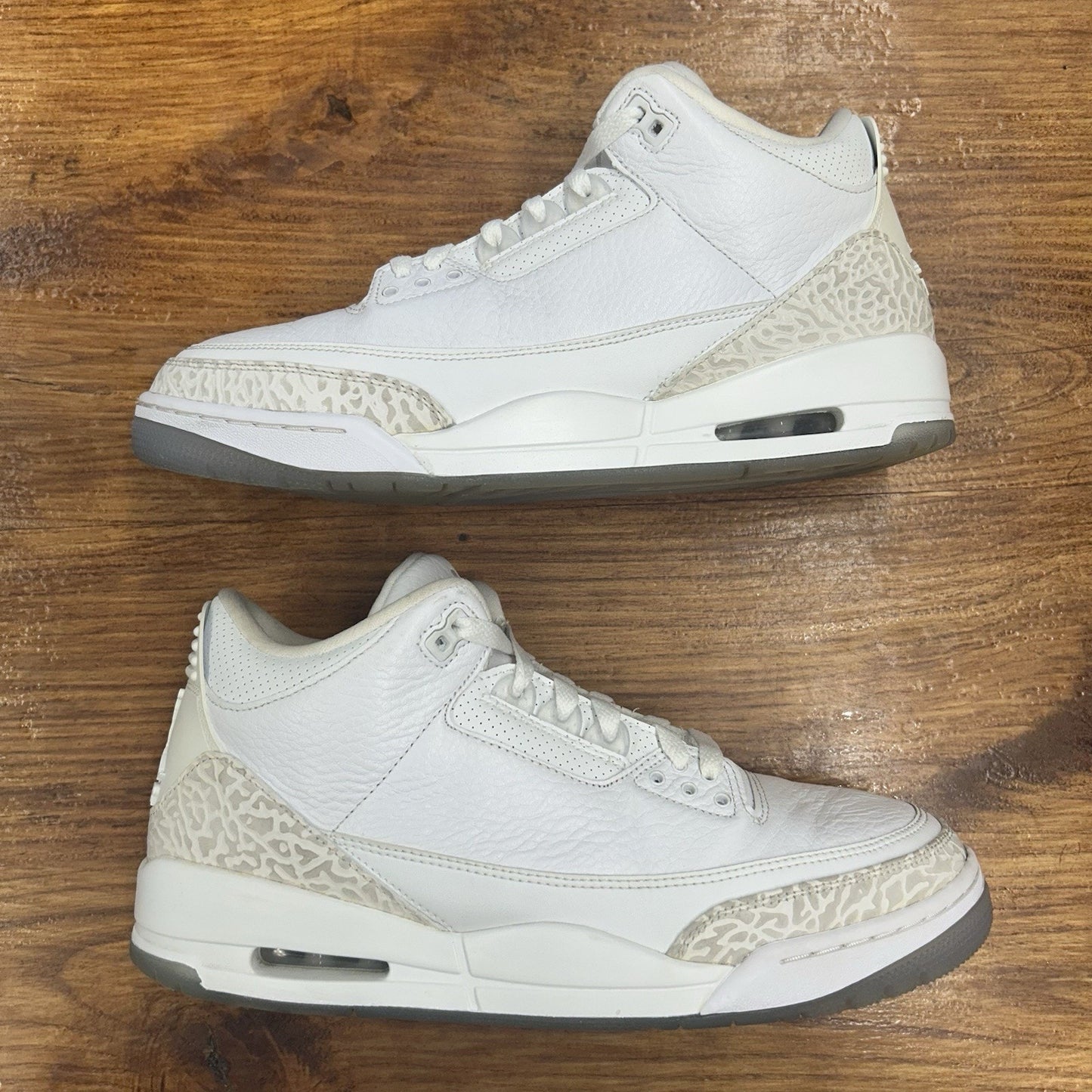 Size 11 - Air Jordan 3 Retro Triple White