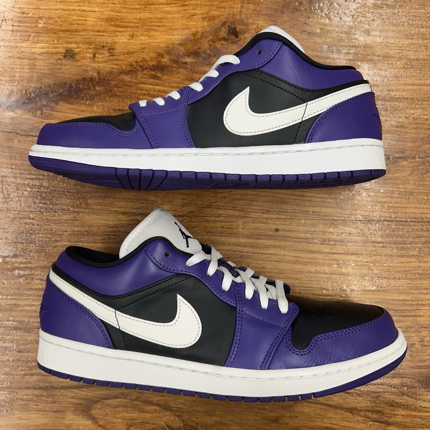 Size 10 - Air Jordan 1 Low Court Purple