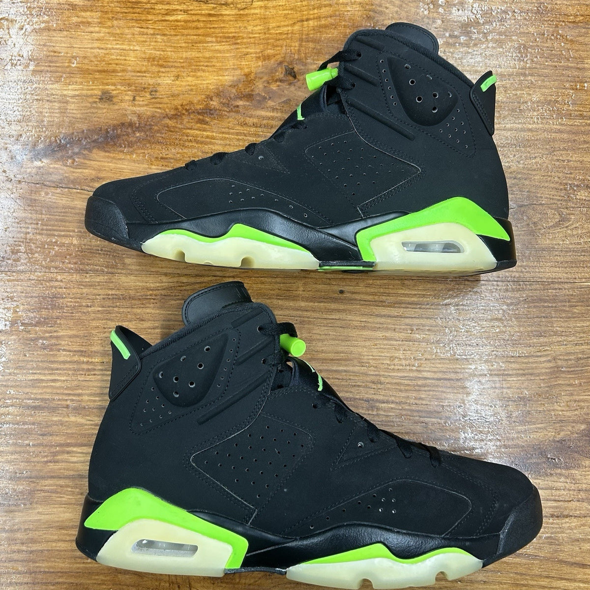 Size 12 - Jordan 6 Retro Electric Green 2021 Lightly Worn