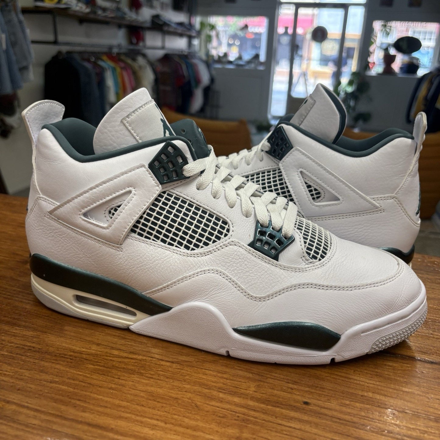 Size 12 - Air Jordan 4 Retro Oxidized Green Worn Once