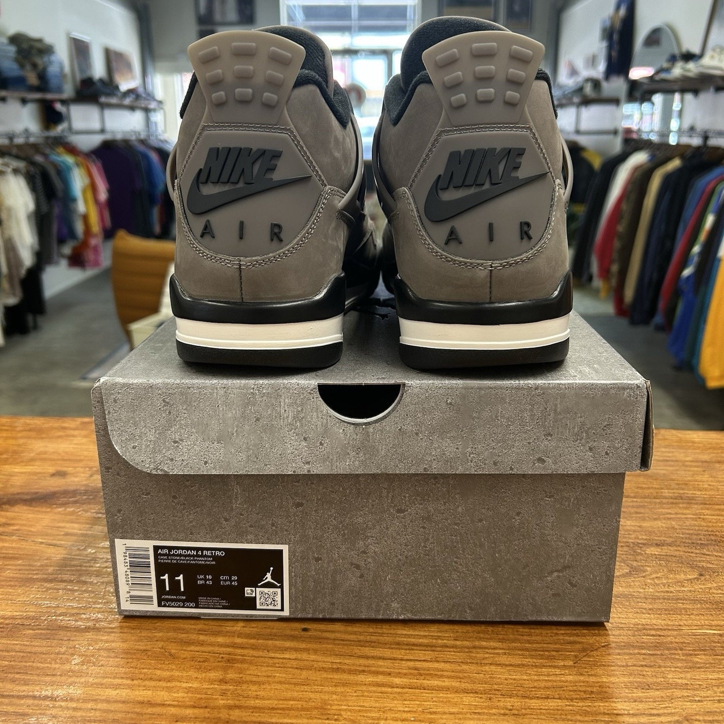 Size 11 - Jordan 4 Retro Cave Stone