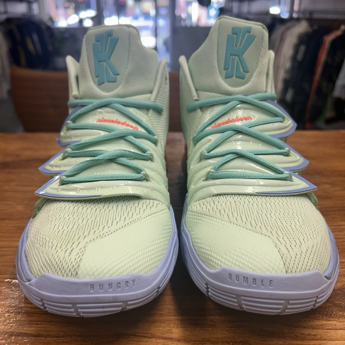 Size 12 - SpongeBob SquarePants x Nike Kyrie 5 Squidward Worn Once Perfect Tread