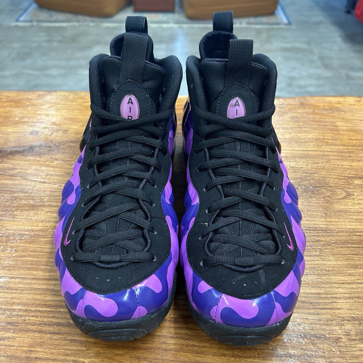 Size 11 - Nike Air Foamposite Pro Purple Camo Lightly Worn