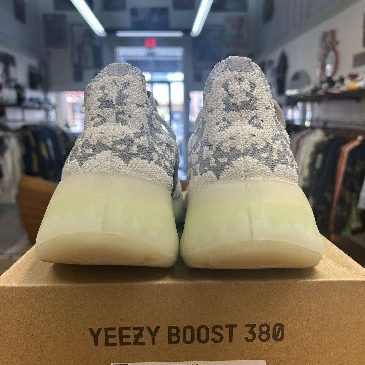 Size 12 - adidas Yeezy Boost 380 Alien Lightly Worn OG All No Stains