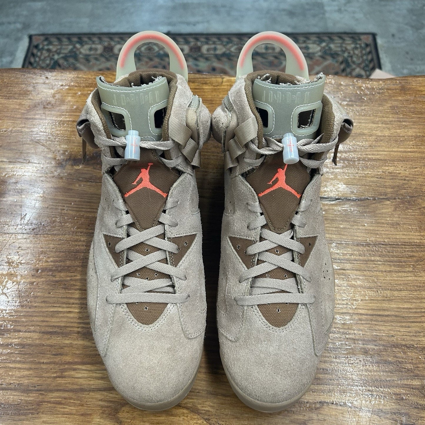 Size 13 - Jordan 6 x Travis Scott British Khaki