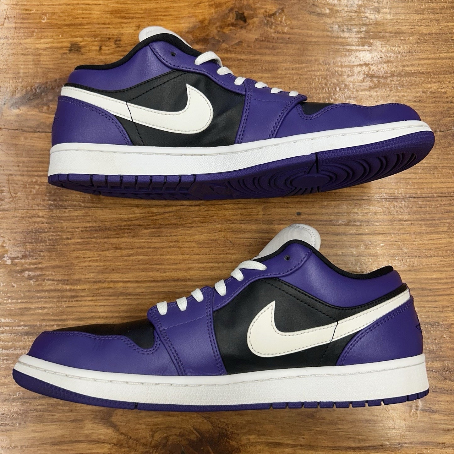 Size 10 - Air Jordan 1 Low Court Purple