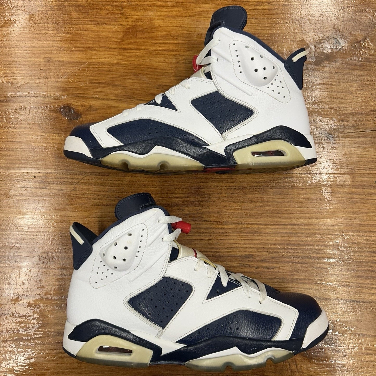 Size 9.5 - Air Jordan 6 Retro 2012 Olympic OG All