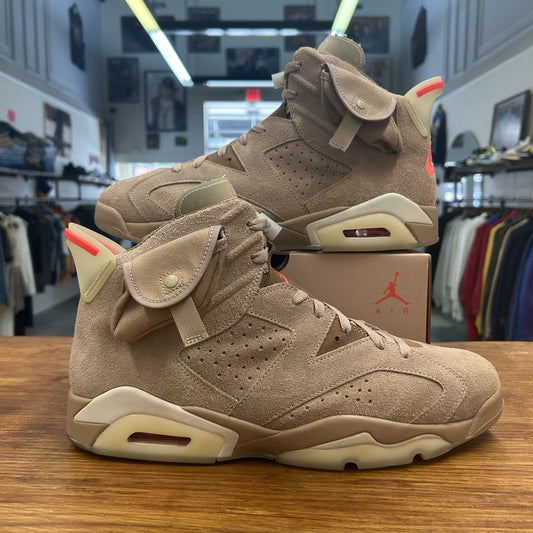 Size 13 - Jordan 6 x Travis Scott British Khaki