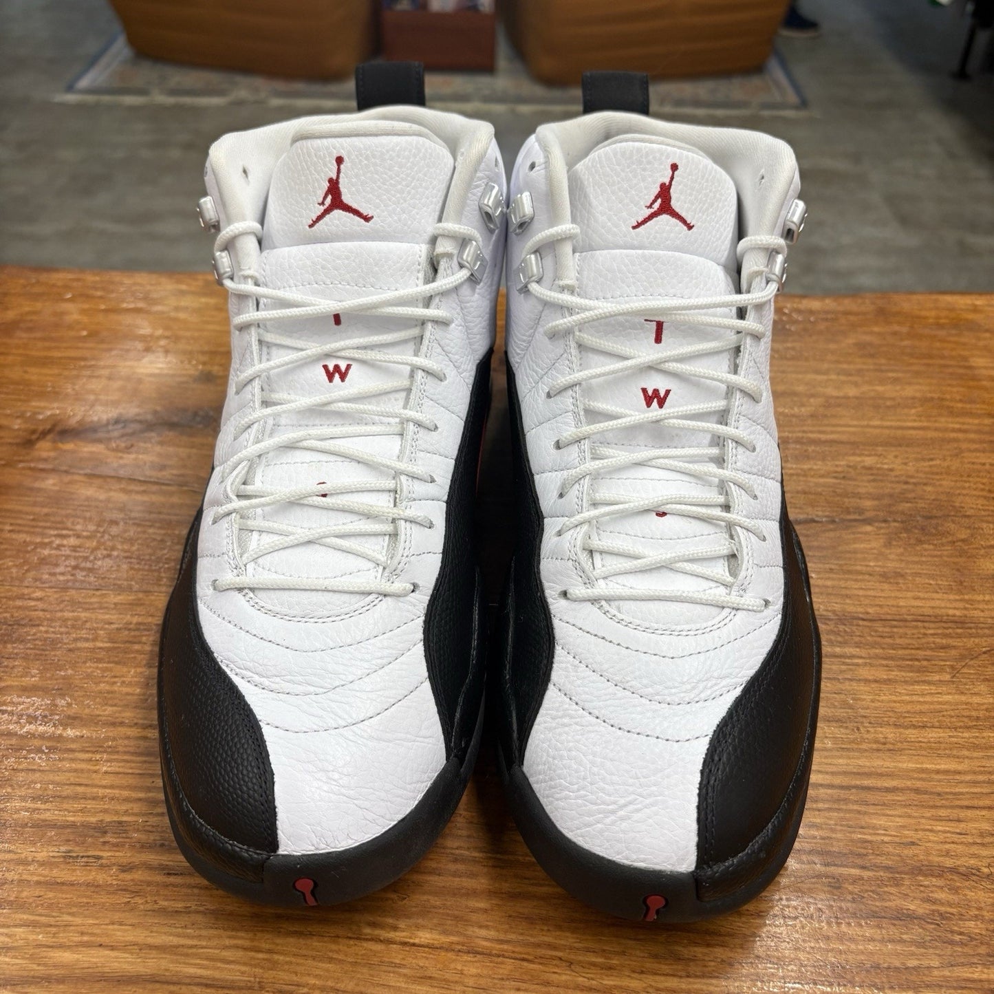 Size 13 - Air Jordan 12 Retro Taxi Flip Lightly Worn OG All