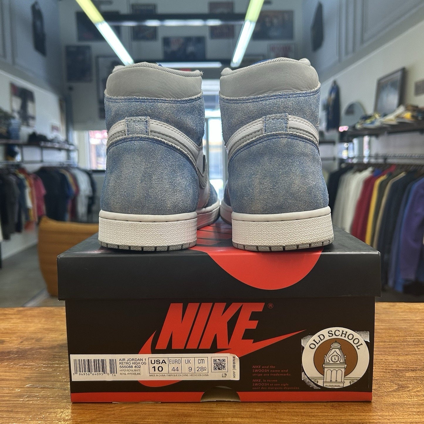Size 10 - Jordan 1 Retro High Hyper Royal