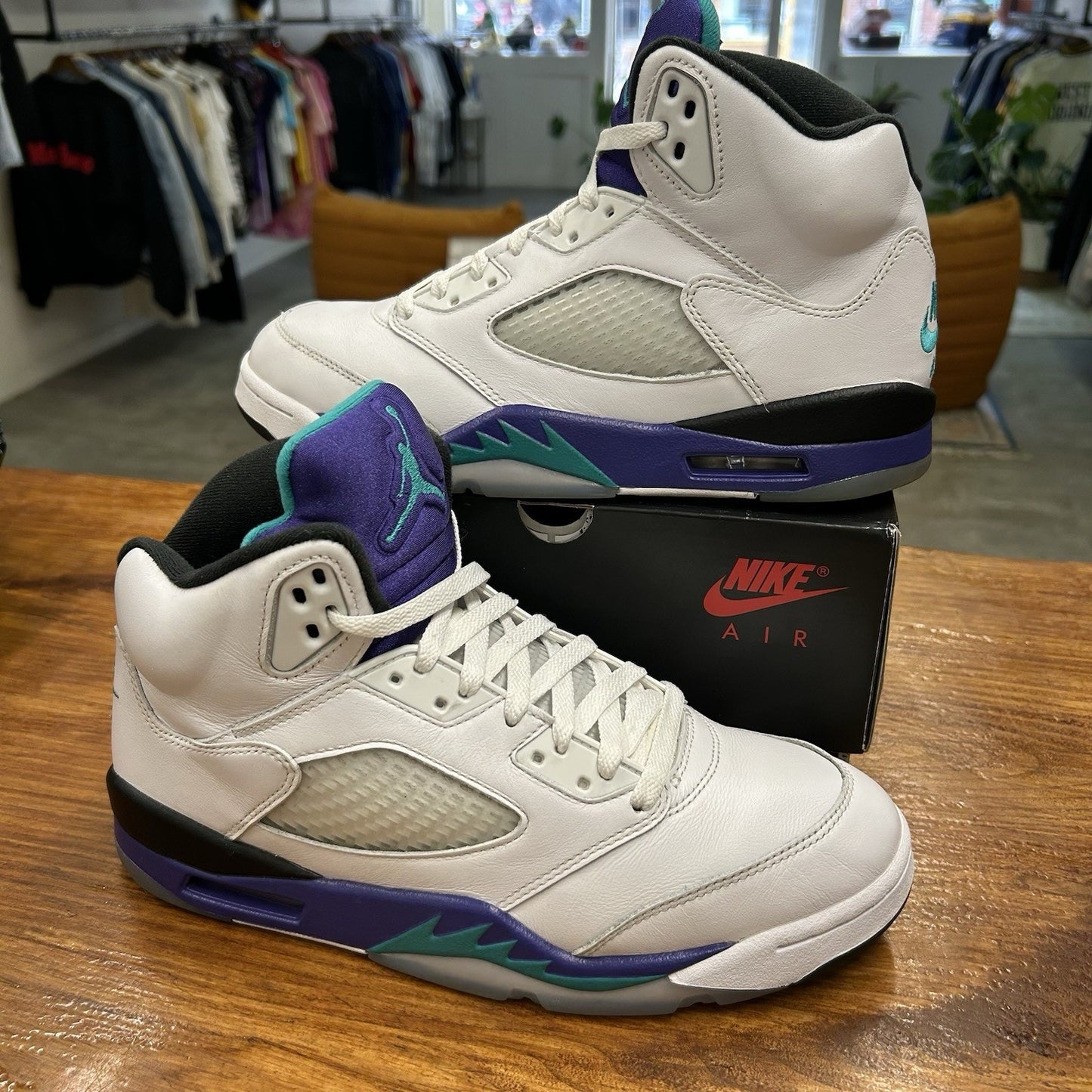 Size 10 - Air Jordan 5 Retro 2025 Grape