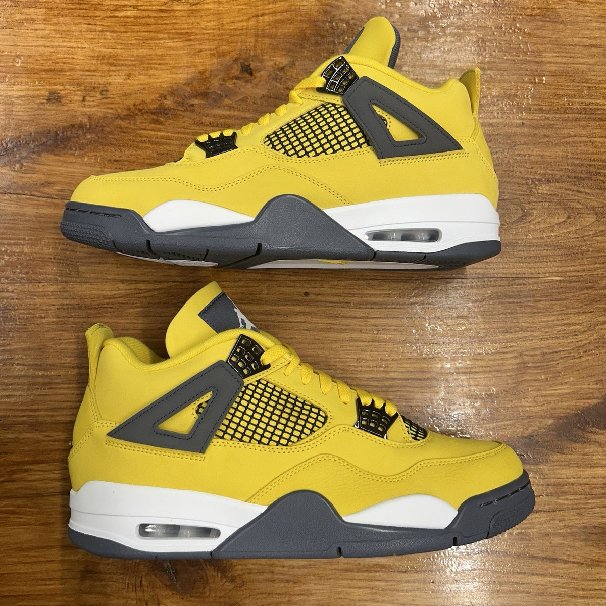 Size 12 - Jordan 4 Retro Mid Lightning Worn Once
