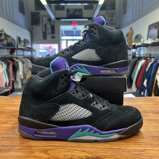 Size 10 - Air Jordan 5 Retro Black Grape