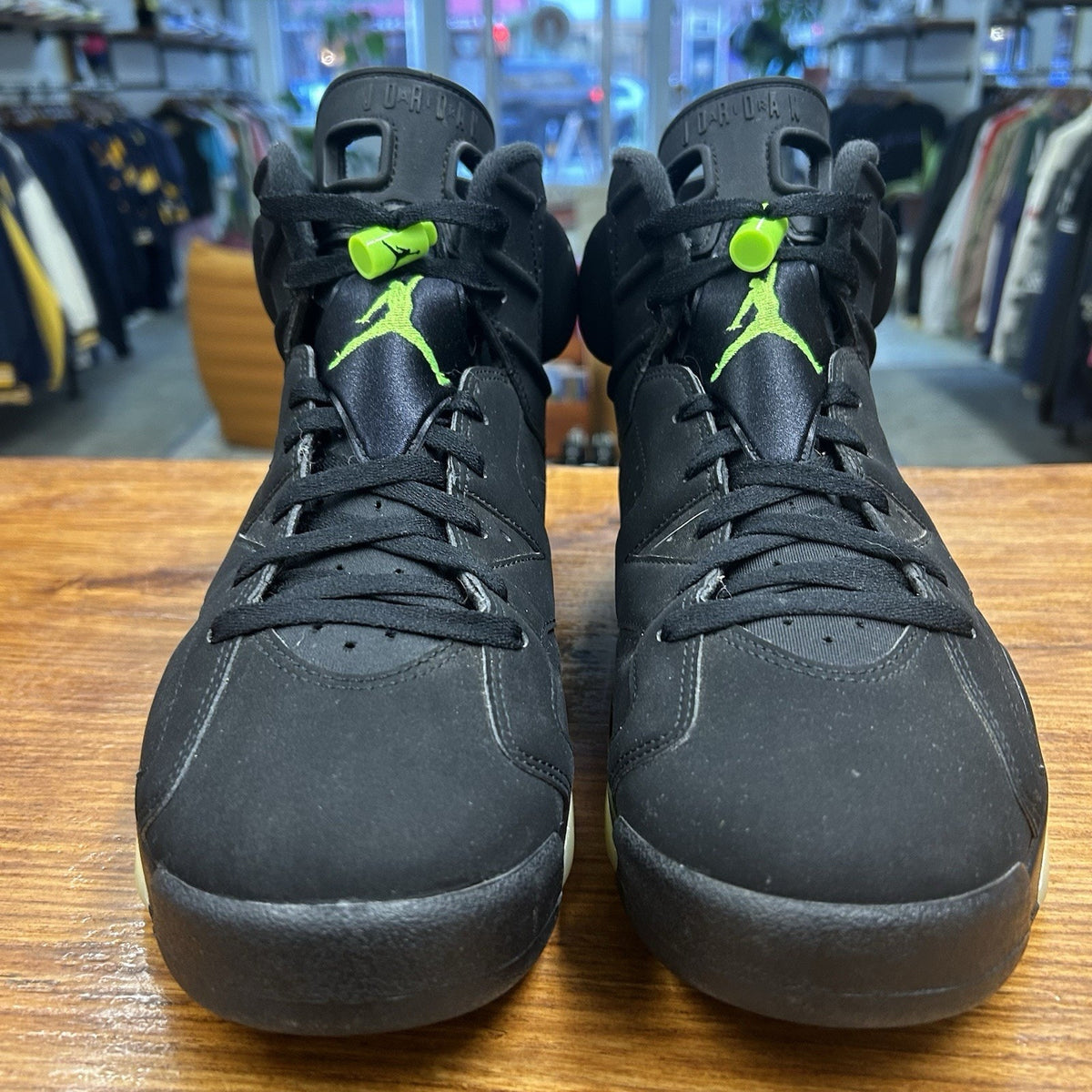 Size 12 - Jordan 6 Retro Electric Green 2021 Lightly Worn