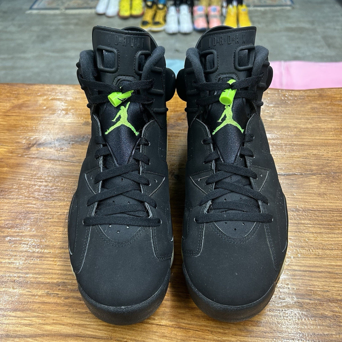 Size 12 - Jordan 6 Retro Electric Green 2021 Lightly Worn
