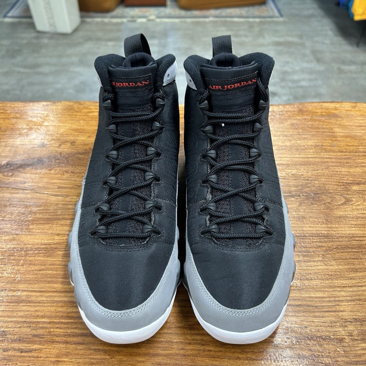 Size 9.5 - Jordan 9 Retro Particle Gray