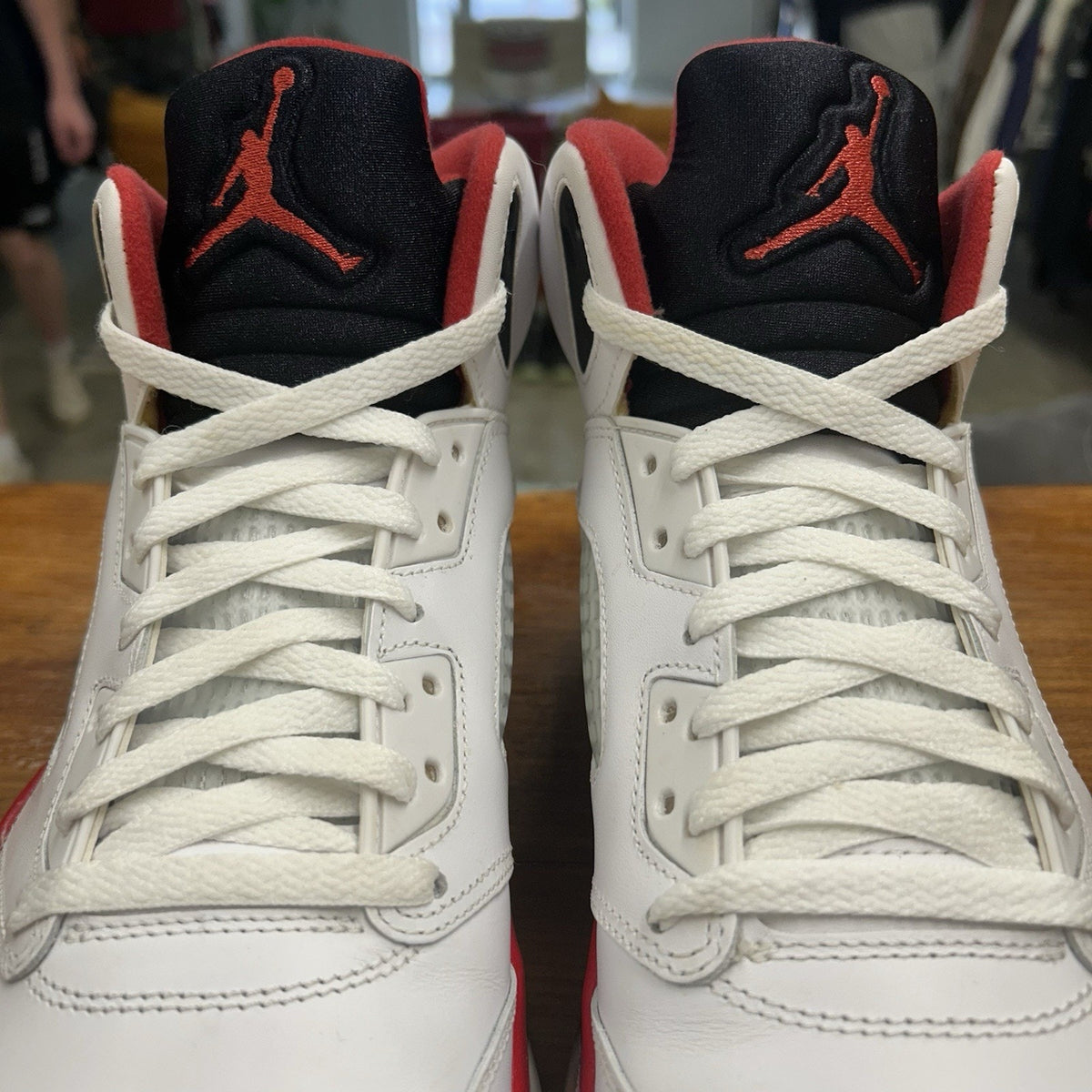 Size 11.5 - Air Jordan 5 Retro 2013 Fire Red Lightly Worn