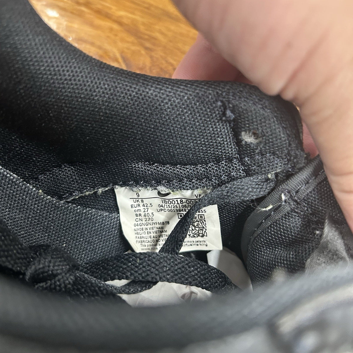 Size 9 - Kobe Bryant x Nike Air Force 1 Low Triple Black Lightly Worn