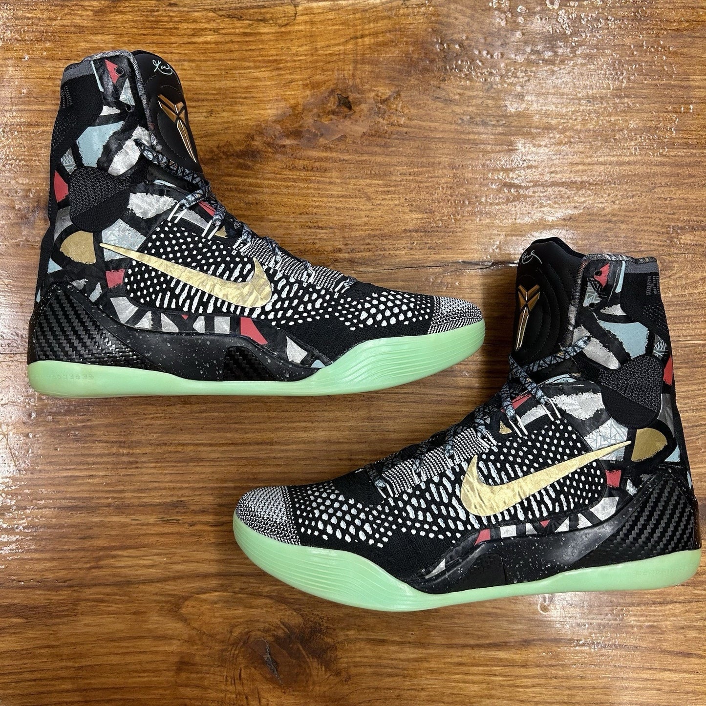 Size 10 - Nike Kobe 9 Elite NOLA Gumbo - Maestro