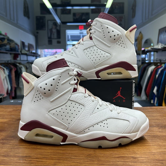 Size 10 - Air Jordan 6 Retro 2015 Maroon