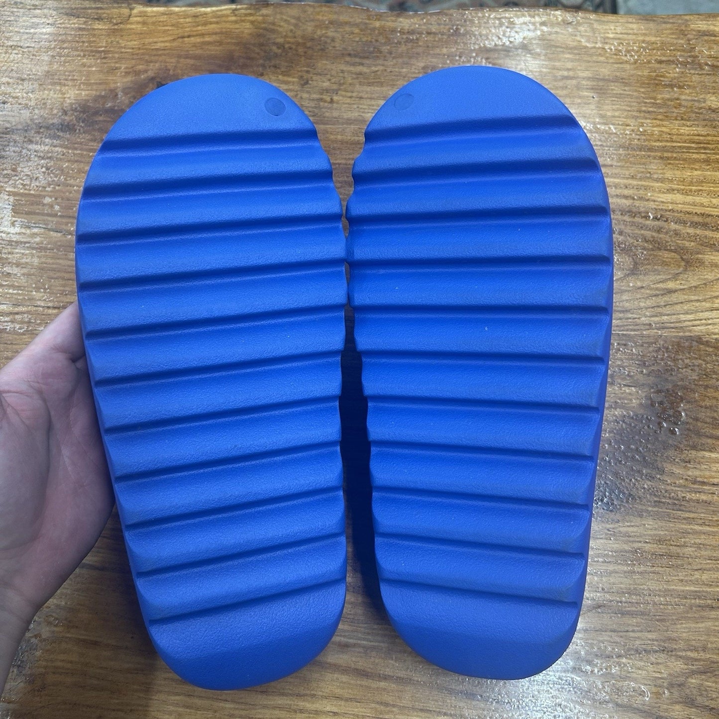 Size 13 - Adidas Yeezy Slide Azure Blue