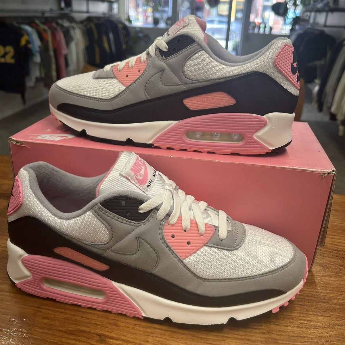 Size 12 - Nike Air Max 90 Rose Pink Worn Once OG All