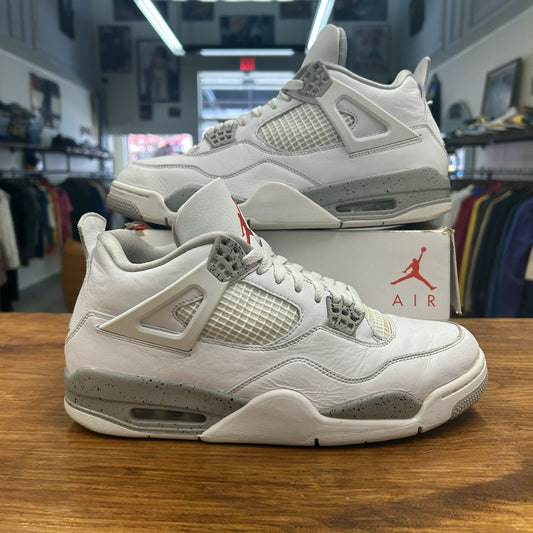 Size 10.5 - Jordan 4 Retro White Oreo