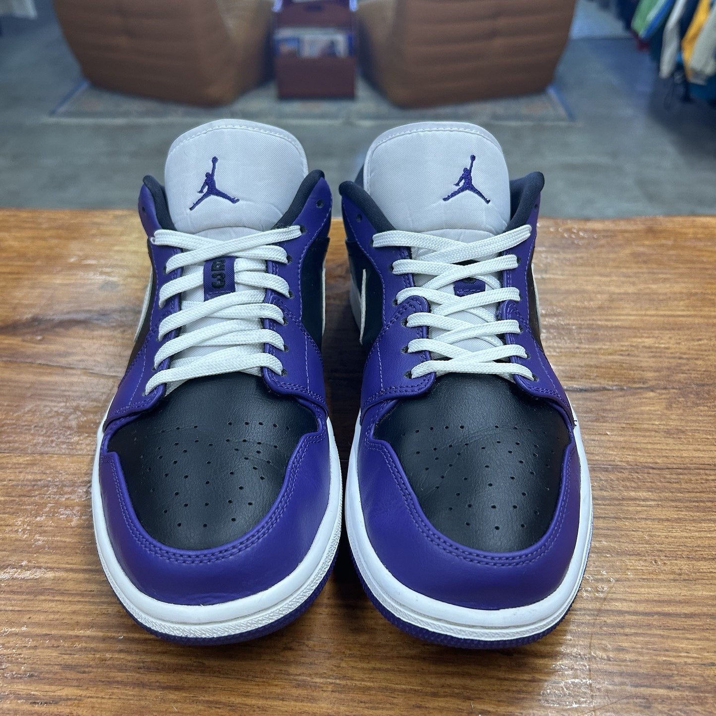 Size 10 - Air Jordan 1 Low Court Purple