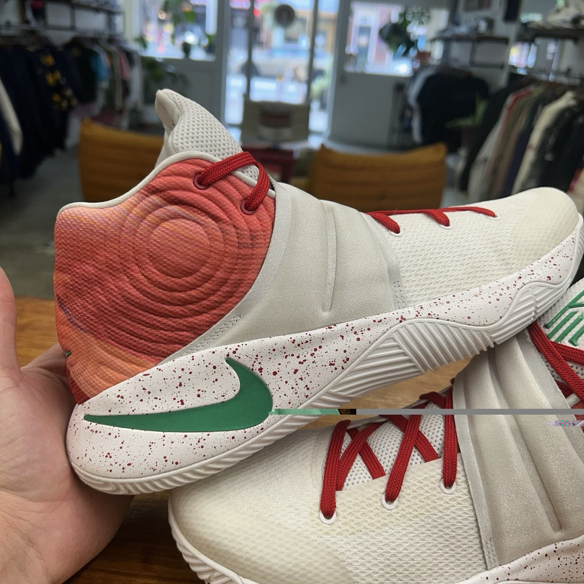 Size 12 - Nike Kyrie 2 Ky-Rispy Kreme Special Box Version 1 White 2016 Tried On