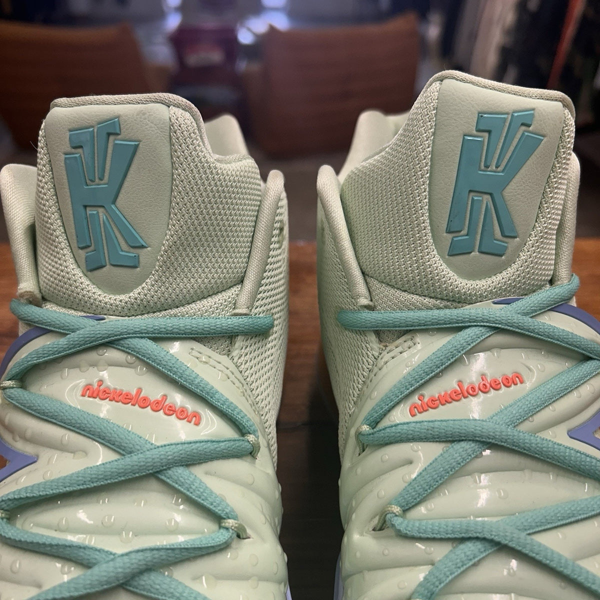 Size 12 - SpongeBob SquarePants x Nike Kyrie 5 Squidward Worn Once Perfect Tread