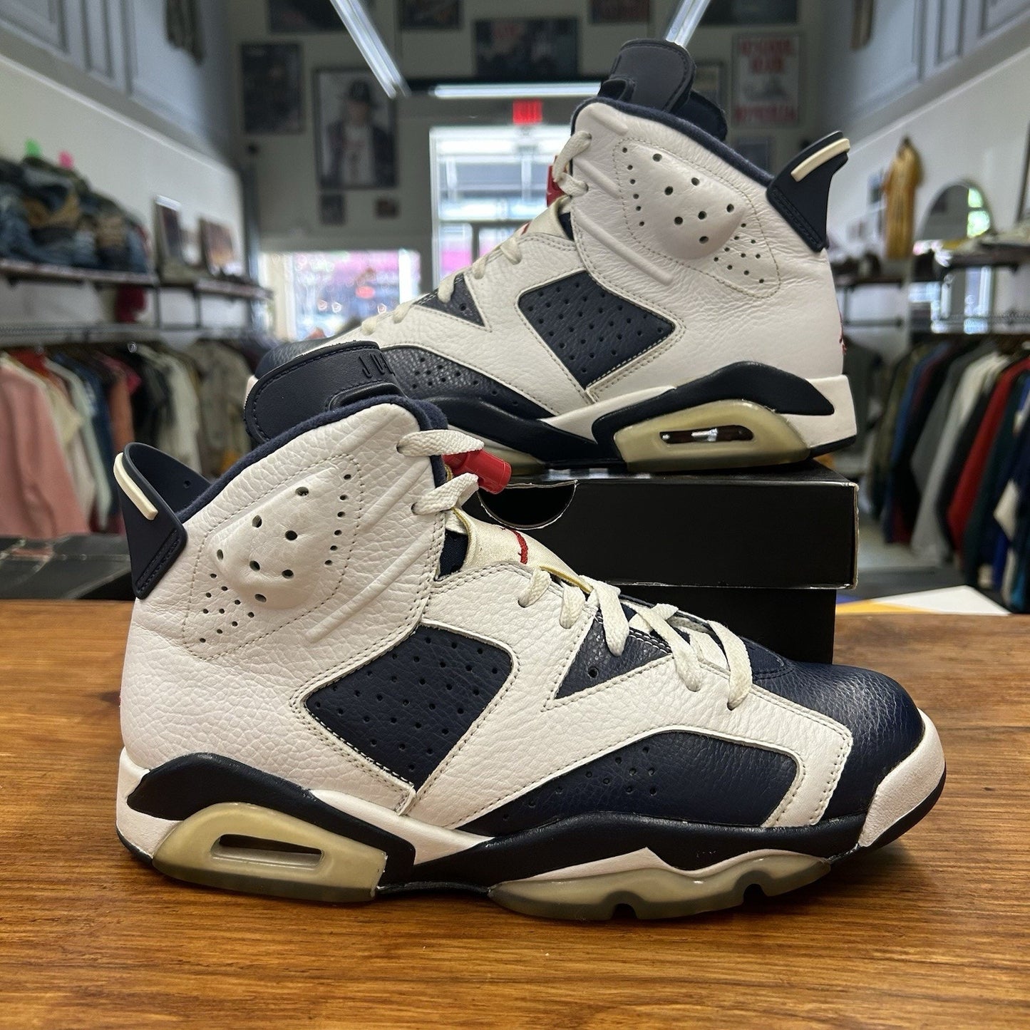 Size 9.5 - Air Jordan 6 Retro 2012 Olympic OG All