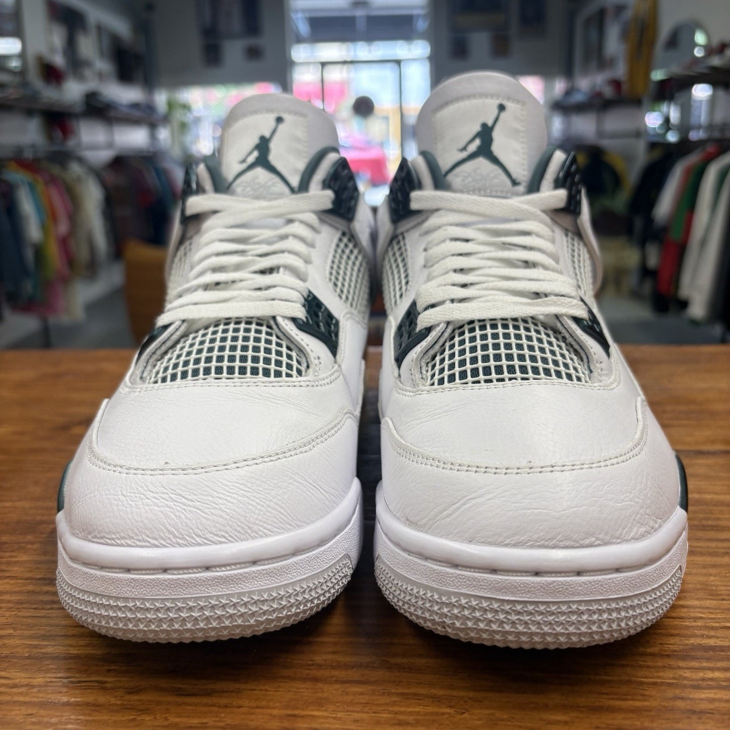 Size 12 - Air Jordan 4 Retro Oxidized Green Worn Once