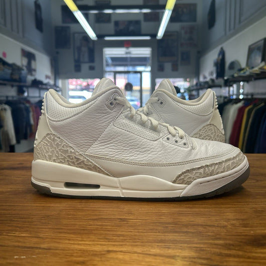 Size 11 - Air Jordan 3 Retro Triple White