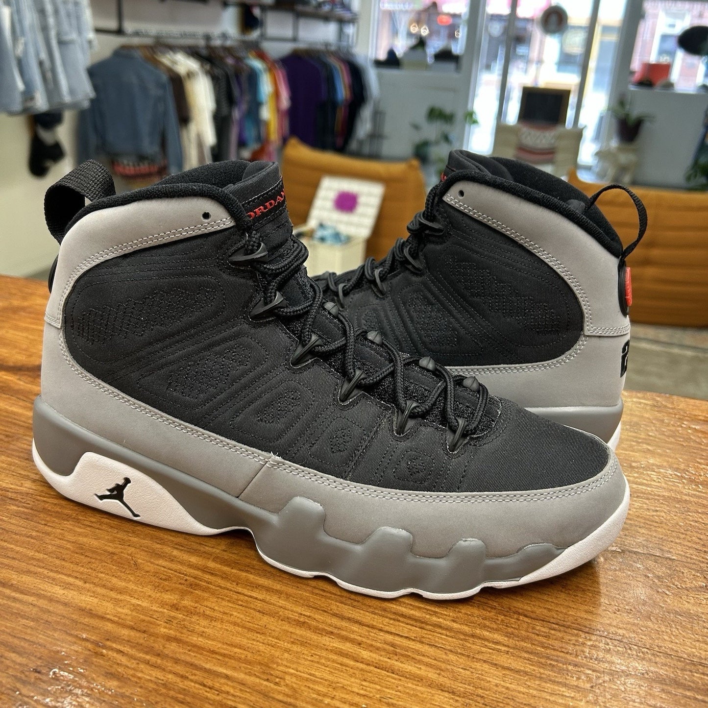 Size 9.5 - Jordan 9 Retro Particle Gray