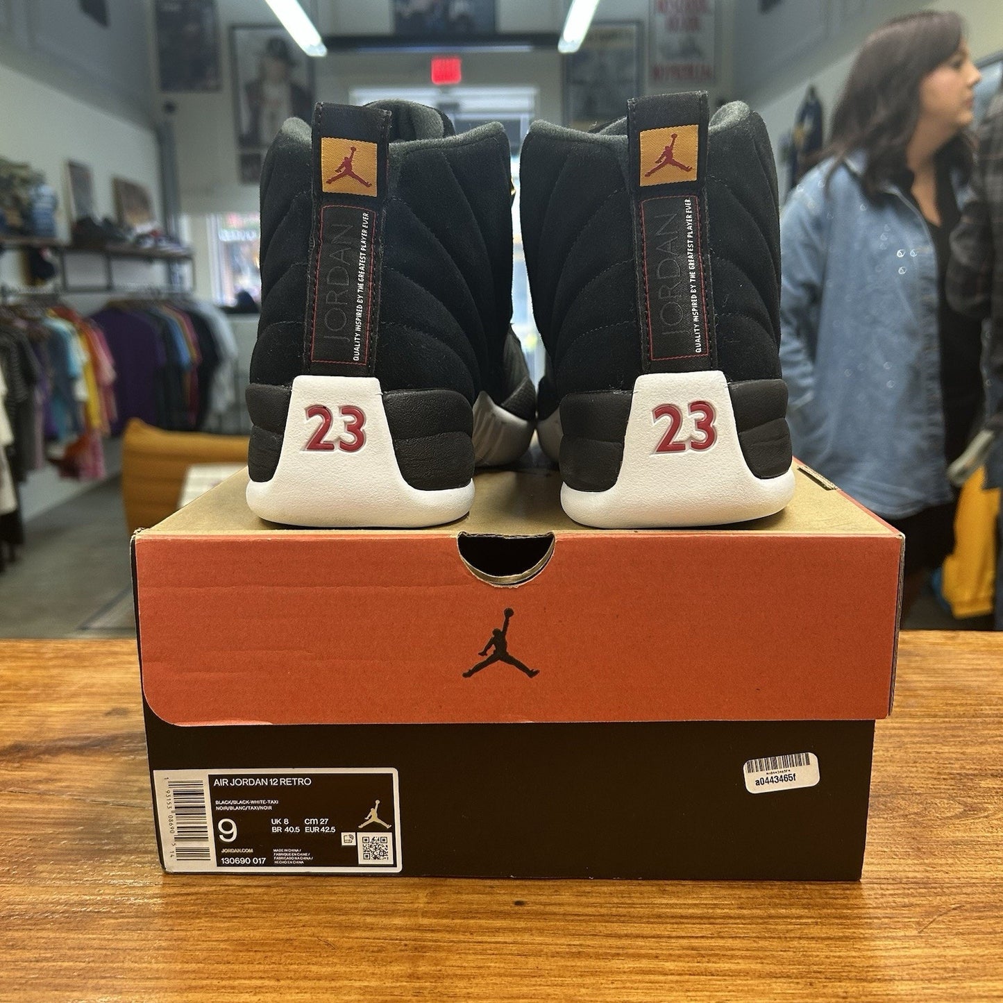 Size 9 - Jordan 12 Retro Reverse Taxi