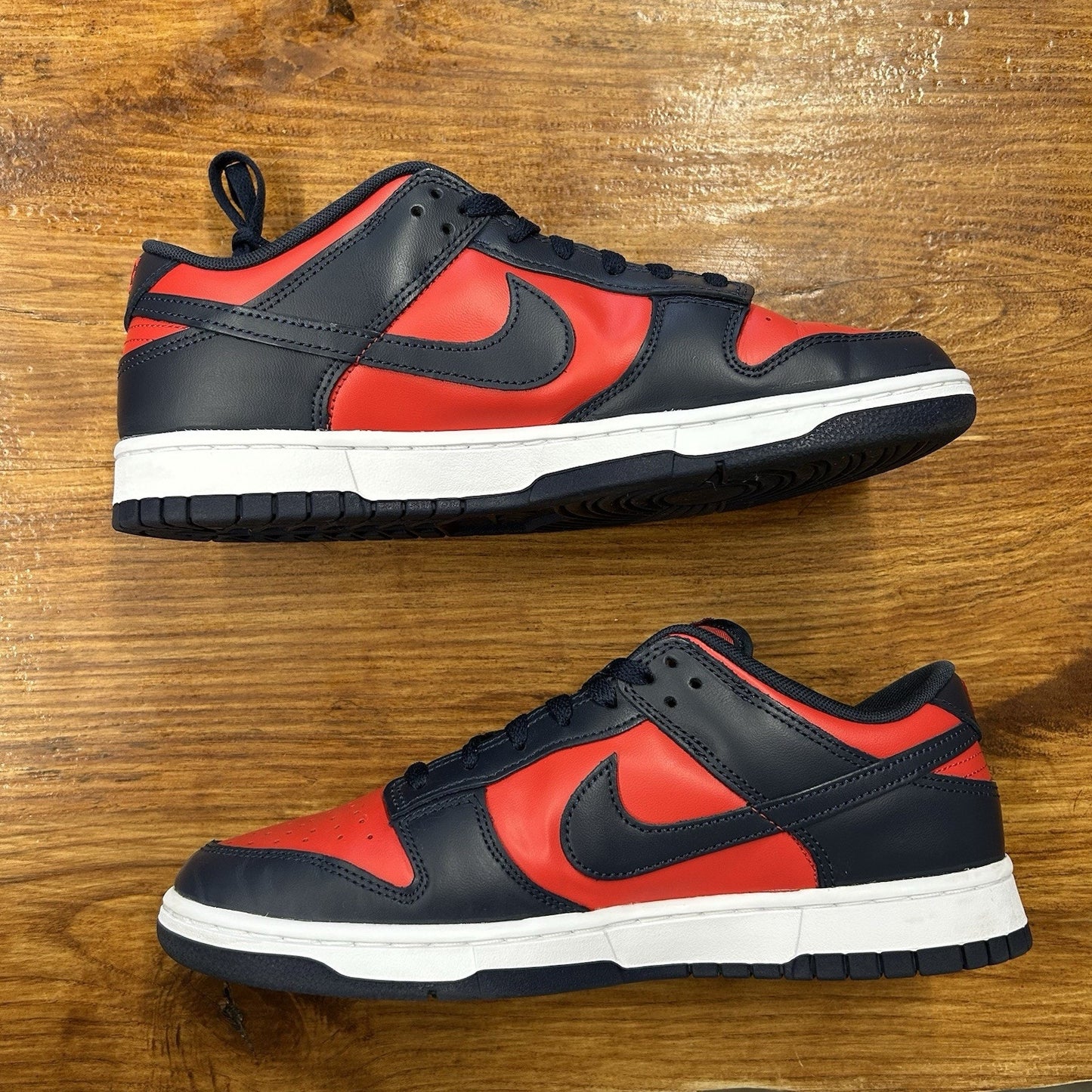 Nike Dunk Low Navy Red - Used - 10 Men's