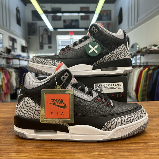 Size 10 - Jordan 3 Retro OG Mid Black Cement