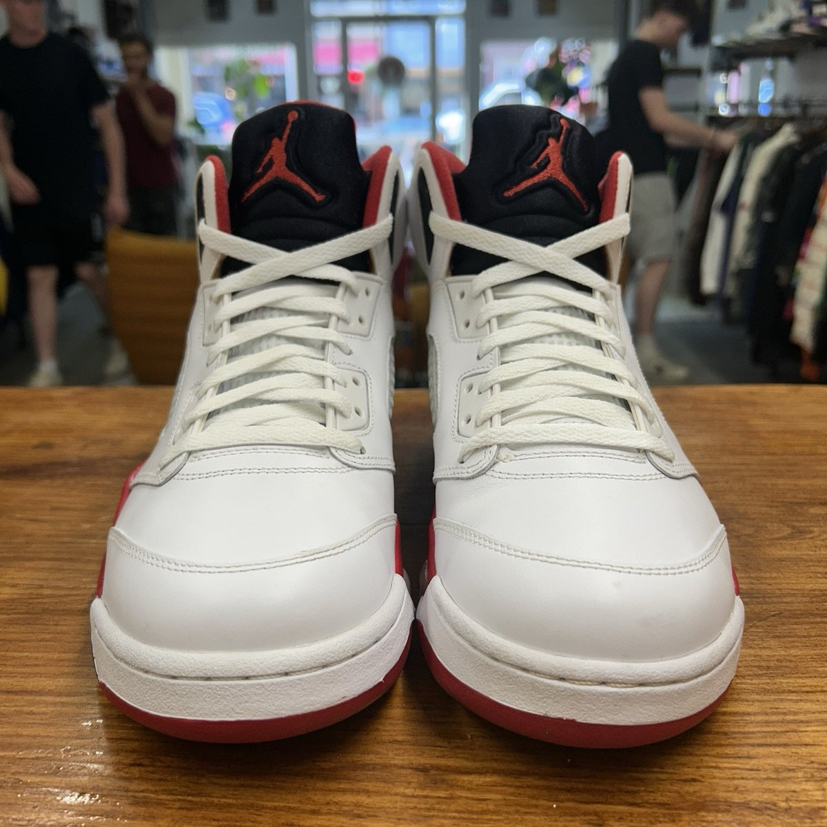 Size 11.5 - Air Jordan 5 Retro 2013 Fire Red Lightly Worn