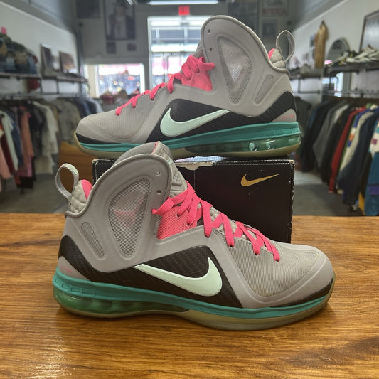 Size 10 - Nike LeBron 9 P.S. Elite South Beach Lightly Worn OG All
