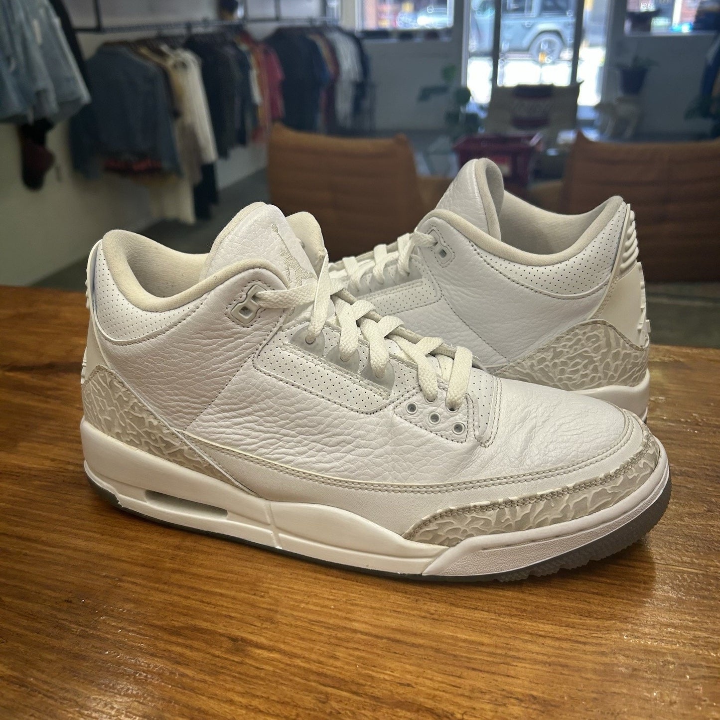 Size 11 - Air Jordan 3 Retro Triple White